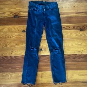 PAIGE distressed cropped jeans